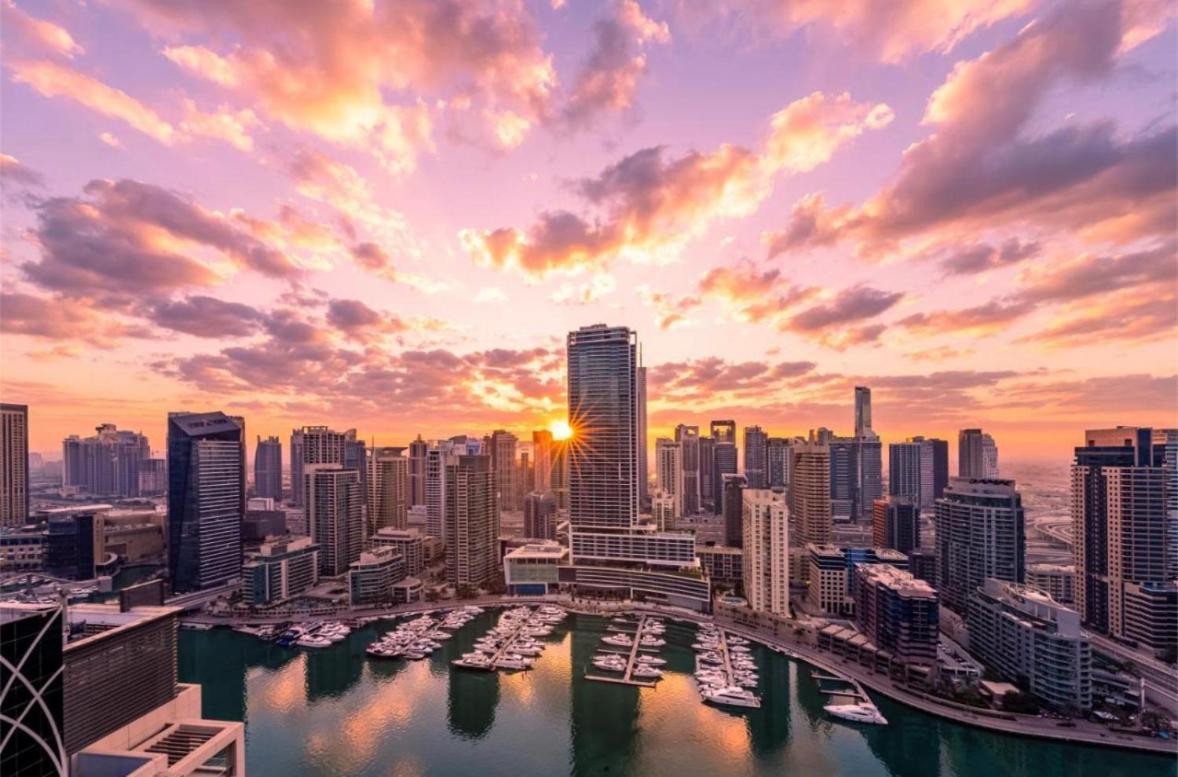 Dubai Marina Larivera Kültér fotó